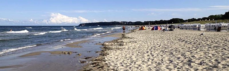 Strand in Baabe Foto Strand in Baabe